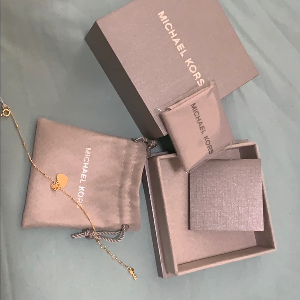 Michael Kors - unworn - heart duo bracelet - Picture 2 of 3
